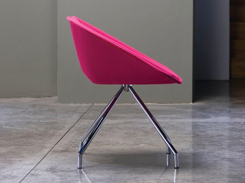 B&T Design Стул на козелке из ткани Kirmizi sun-id-1457187 - Вид №8