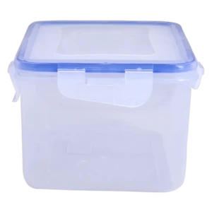 Контейнер для пищевых продуктов прямоугольный с зажимом 11x16.5x22 см 2.5 л пластик цвет прозрачный 82635895 STLM-2165896