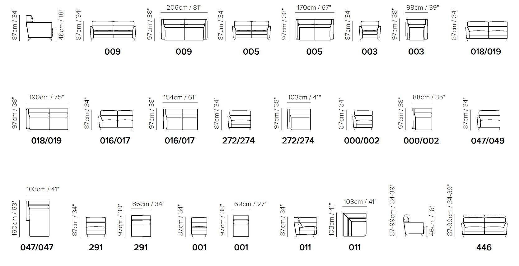 Кожаный угловой диван с откидной спинкой Natuzzi Italia Стэн ARCH-00131090 - Вид №7