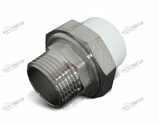 Муфта FV-PLAST с переходом на металл разьемная с НР 32х1" 237032