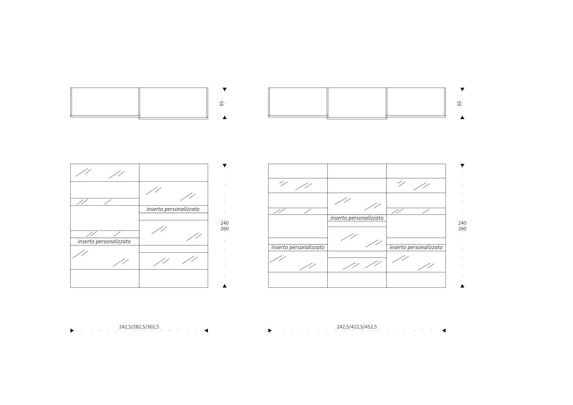 Деревянный шкаф с раздвижными дверями Voltan Prestige ARCH-00151058 - Вид №3