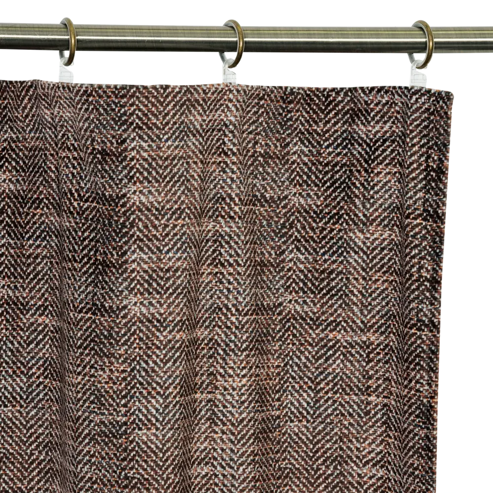 Штора на ленте «Тайга» 200x280 см цвет коричневый 82707704 STLM-2029375 GARDEN  - Вид №2