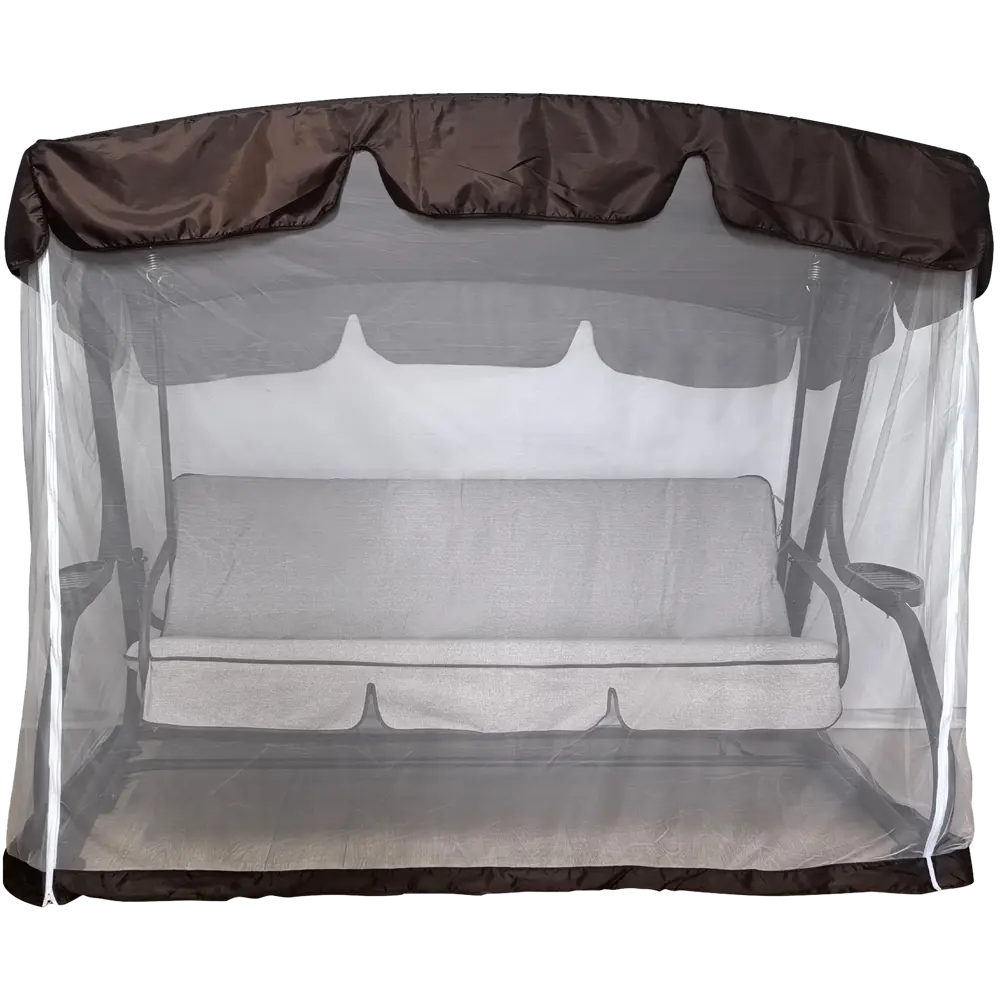 NATERIAL Aniva — трёхместные садовые качели с регулируемой спинкой и тентом 89344078 STLM-1420258 - Вид №3