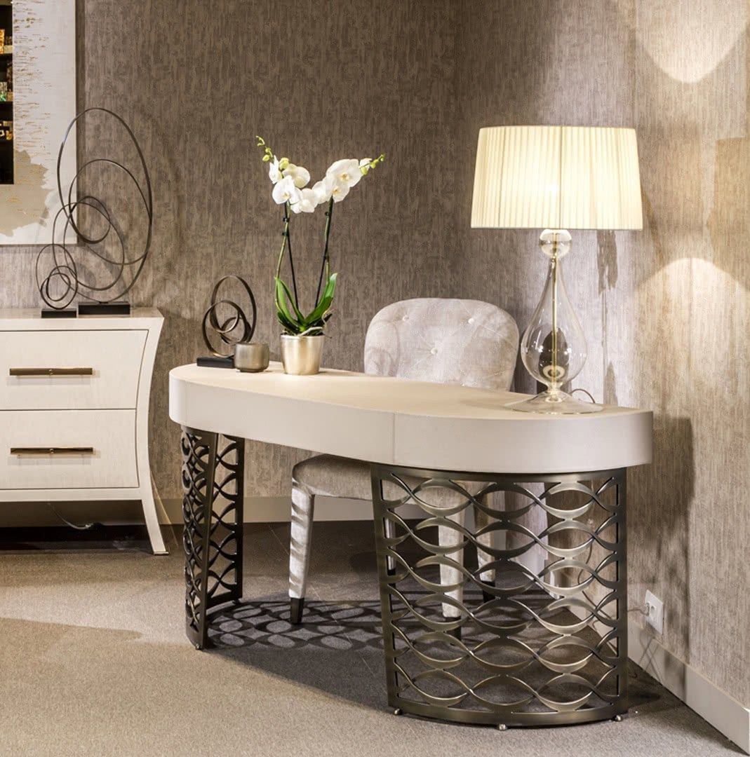 Кожаный стол с ящиками Cantori Isidoro ARCH-00033942 - Вид №2