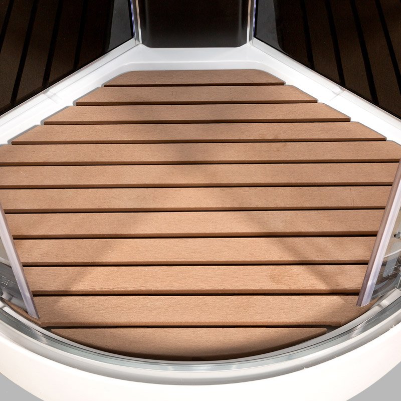 ЕМ1510 с гм. и эл. Душевая кабина DETO Серия EM BМ1510 LED с гм. BLACK - Вид №7