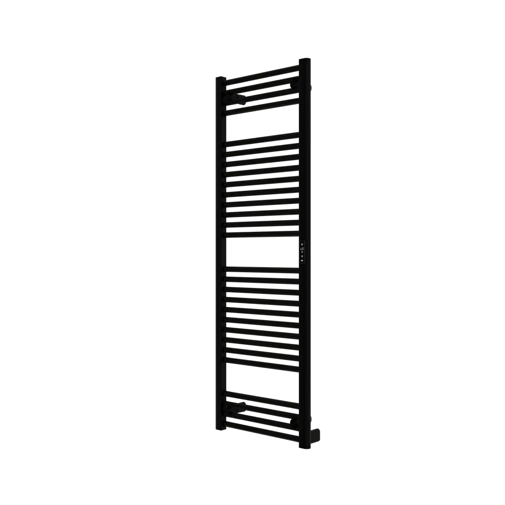 Полотенцесушитель электрический Rifar D-Line 500x1500 мм 350 Вт с терморегулятором лесенка цвет черный STLM-2122602