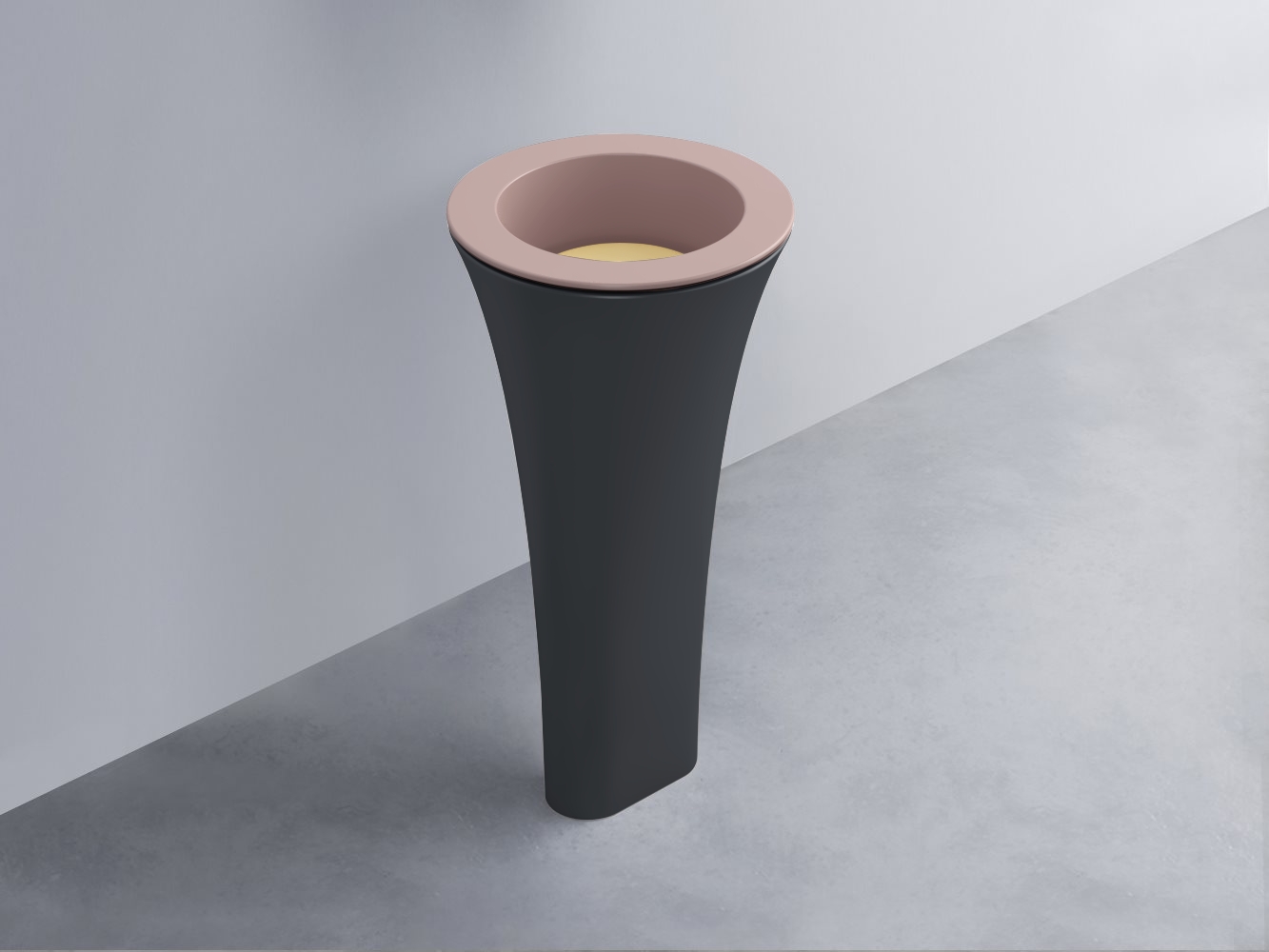 AMLA45-CP+AMPILT-CN+AMCOLT-BA Раковина Amedeo Tondo отдельностоящая cielo Enjoy + Amedeo Ceramica Cielo