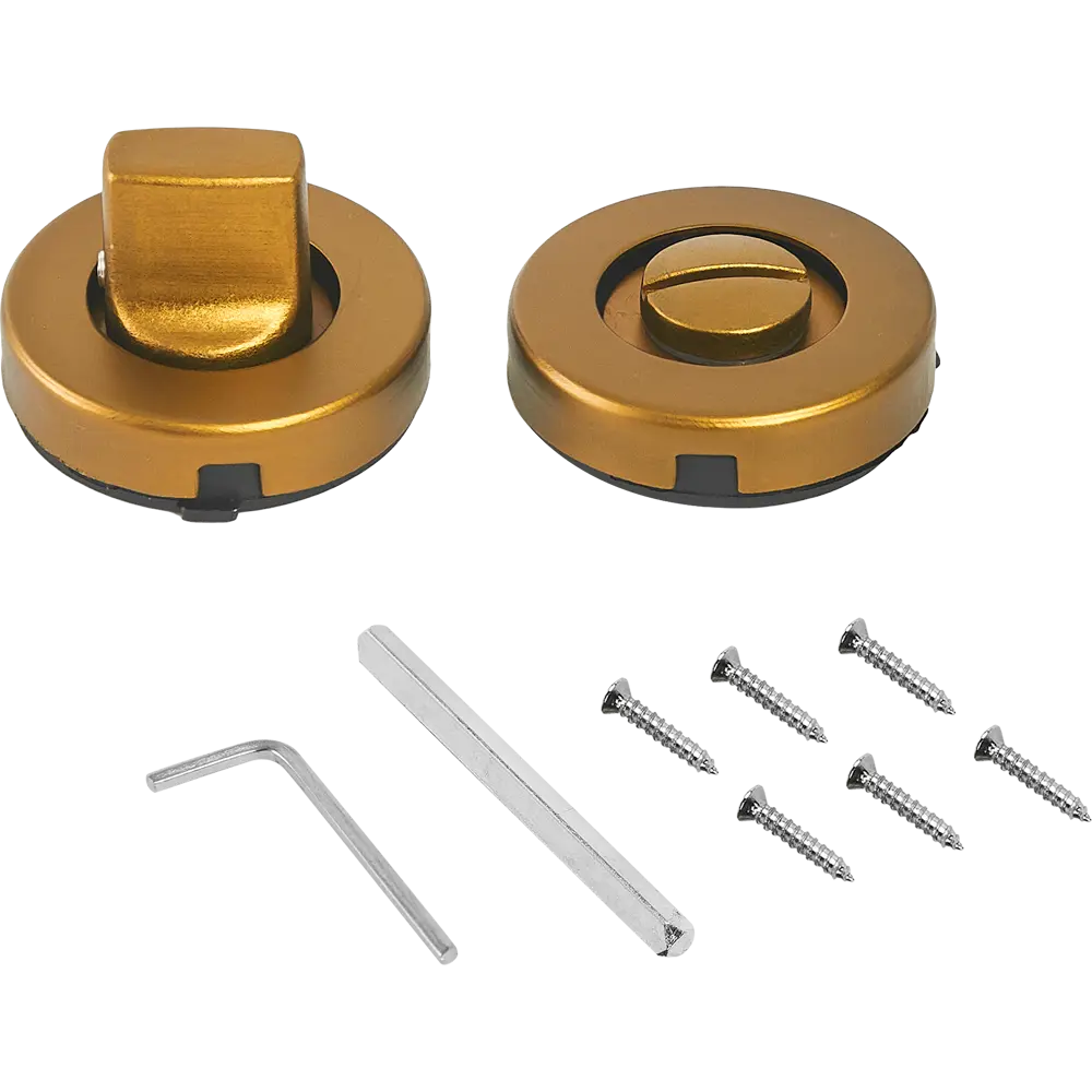 Фиксатор дверной Punto 015WC с поворотным механизмом в цвете кофе 85282330 STLM-0060748 - Вид №1