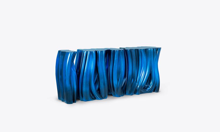 0-041 Монохромный синий буфет Boca Do Lobo  - Вид №18