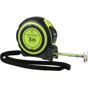Рулетка Armero с двумя фиксаторами 3 м x 16 мм