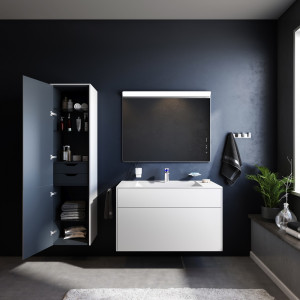 M50AFHX1003WM INSPIRE V2.0 База под раковину подвесная 100 см 3 ящика push-to-open белый матов AM.PM Inspire 2.0