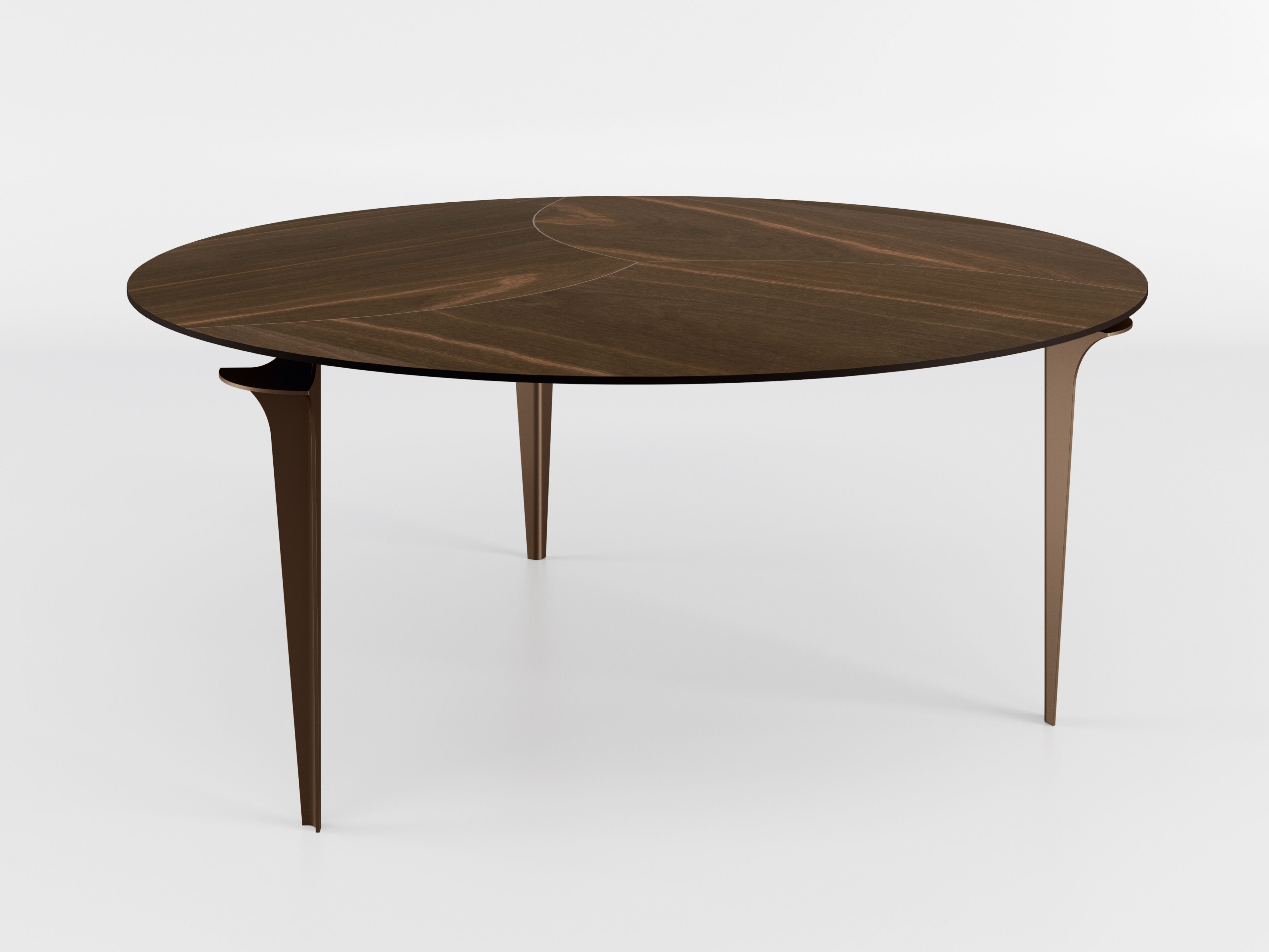 Круглый деревянный обеденный стол Bizzotto Italia ARCH-00116394