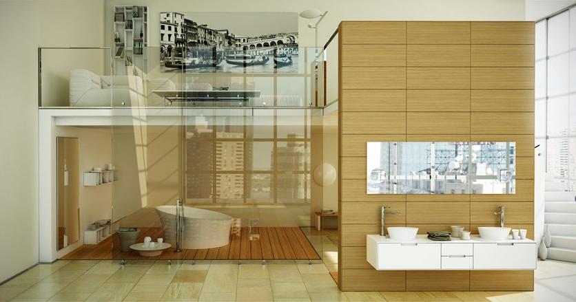 MOMA Design Отдельностоящая ванна с твердой поверхностью Evoque Evct - Вид №2