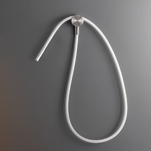 Ручной душ шланг в цветной силиконовой резины с подключением скобка / вода  FLX06 CEADESIGN  - Вид №1