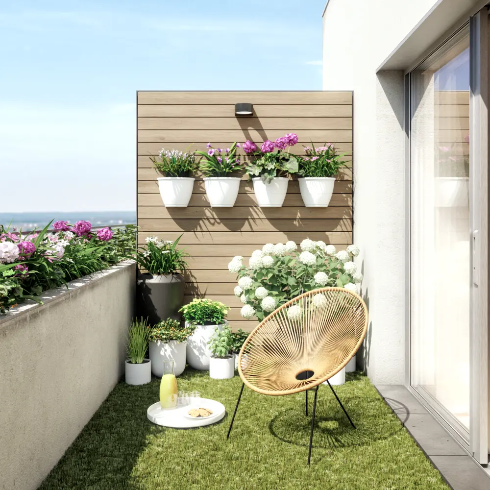 Кресло садовое Acapulco 69x80x73 см сталь/искусственный ротанг бежевый 82558745 STLM-2056038 Santreyd  - Вид №9