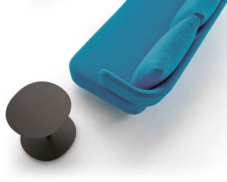 Viccarbe Низкий лакированный журнальный столик из мдф Serra Se50 - Вид №2