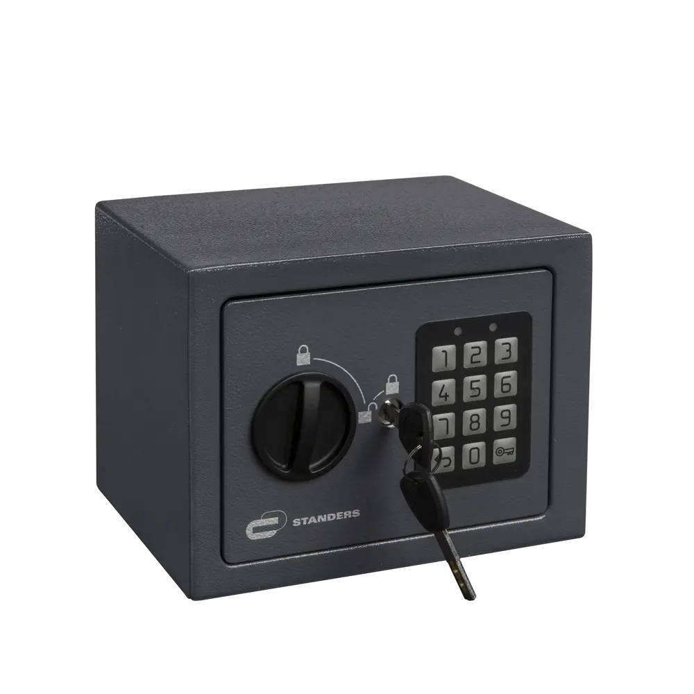 Сейф Standers 4 л электронный замок 20x15x15 см сталь 85155395 STLM-2053876  - Вид №3