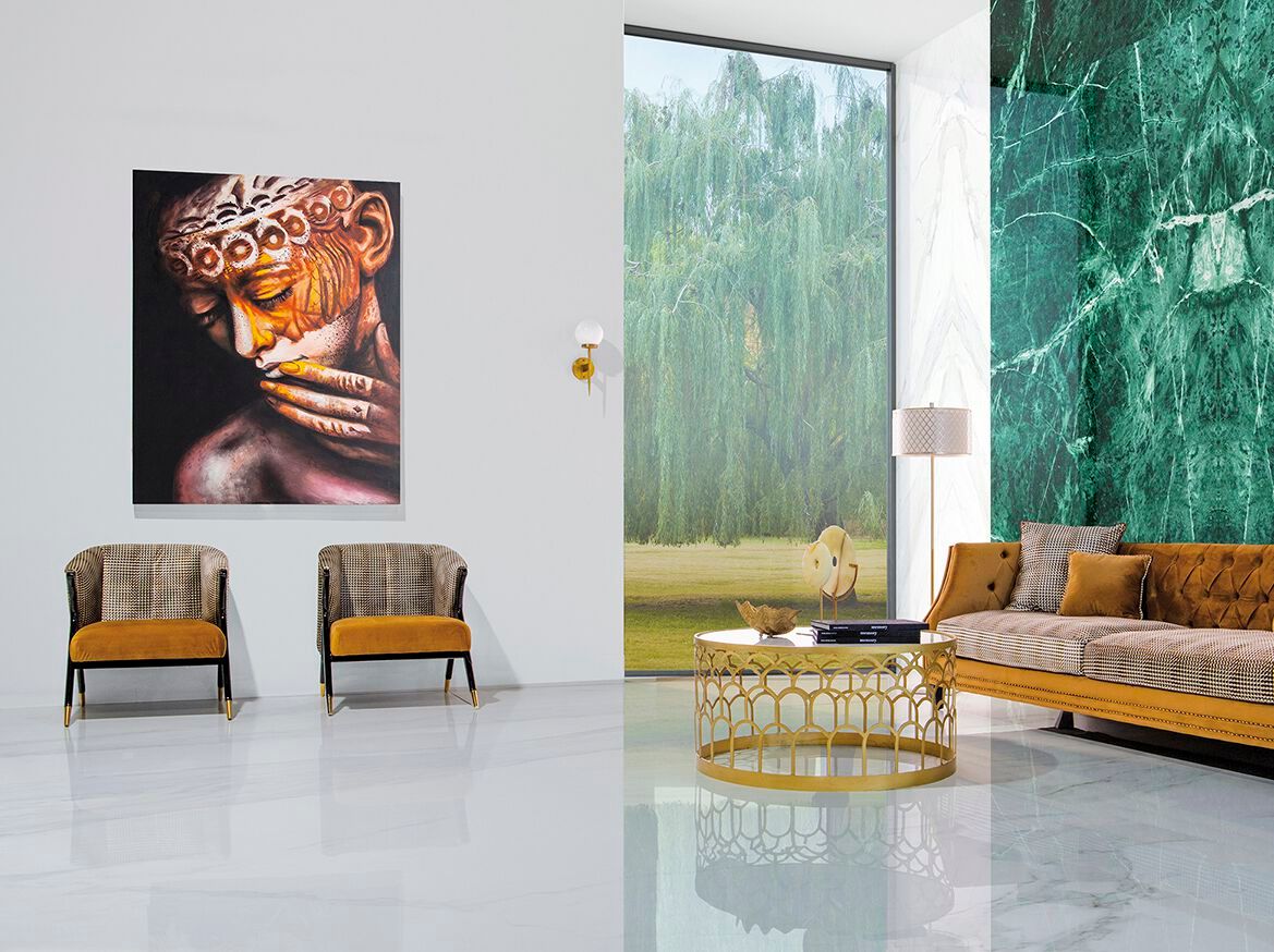 Тканевое кресло с подлокотниками Vical Home Brillon ARCH-00082013 - Вид №8