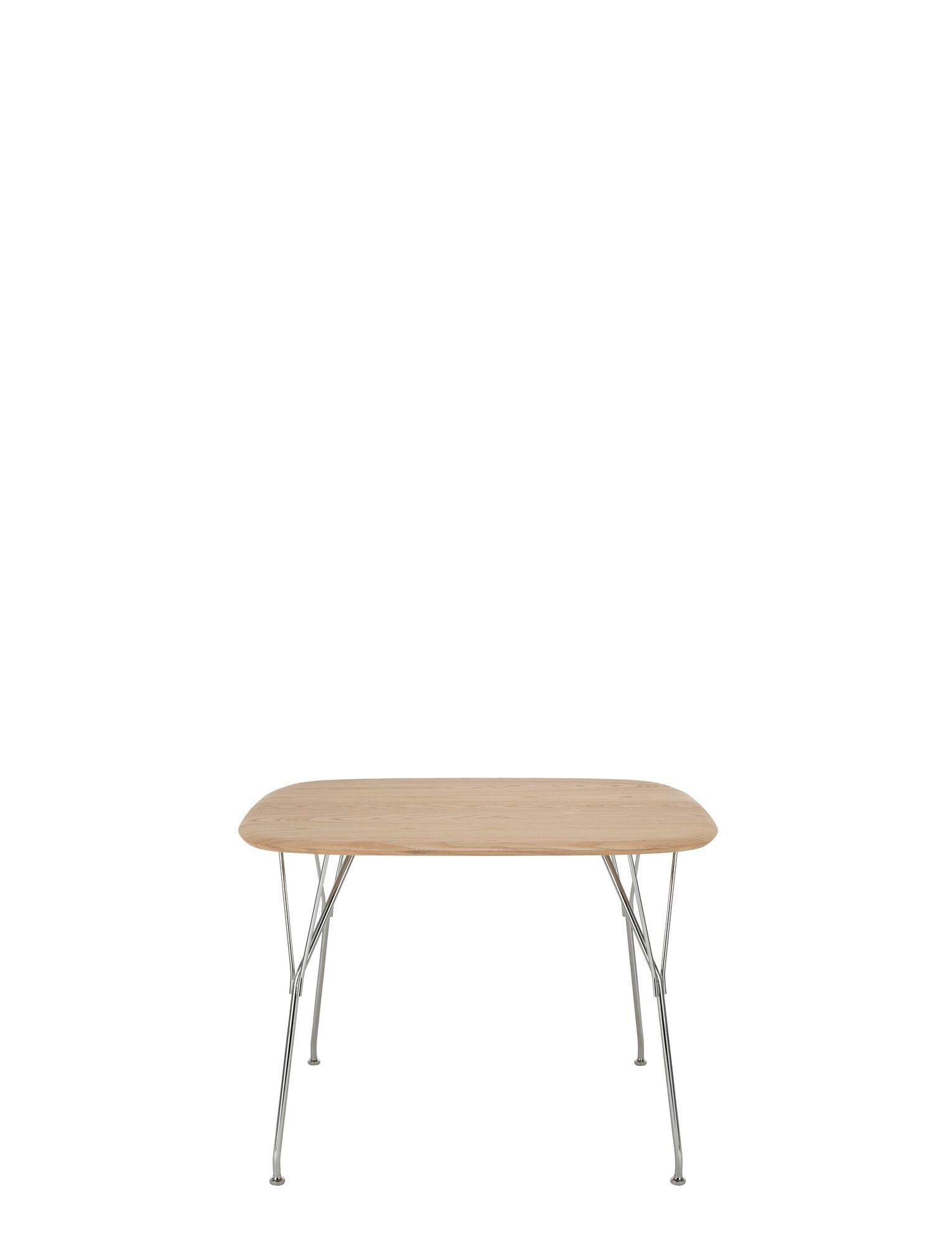 Квадратный стол из стали и дерева Kartell VISCOUNT OF WOOD ARCH-00097390 - Вид №3