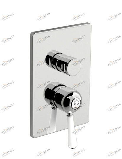 FIR Italia Наружная часть для встраиваемого настенного смесителя для душа  MELROSE 71 71.5017.8 