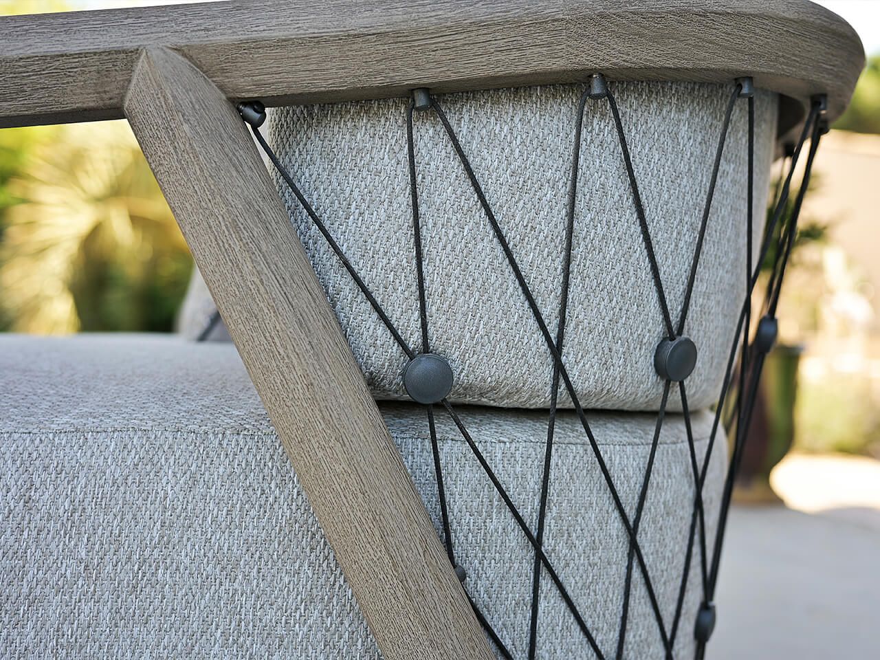 2-местный тканевый садовый диван Les Jardins® ARCH-00148491 - Вид №2