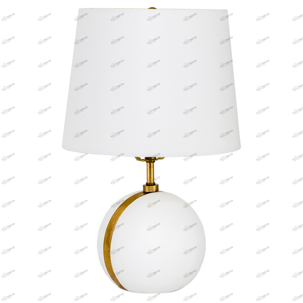 Настольная лампа «Гейм» 3112641 BYOBJECT ВАЗА 130290 Белый;золото Object Desire 