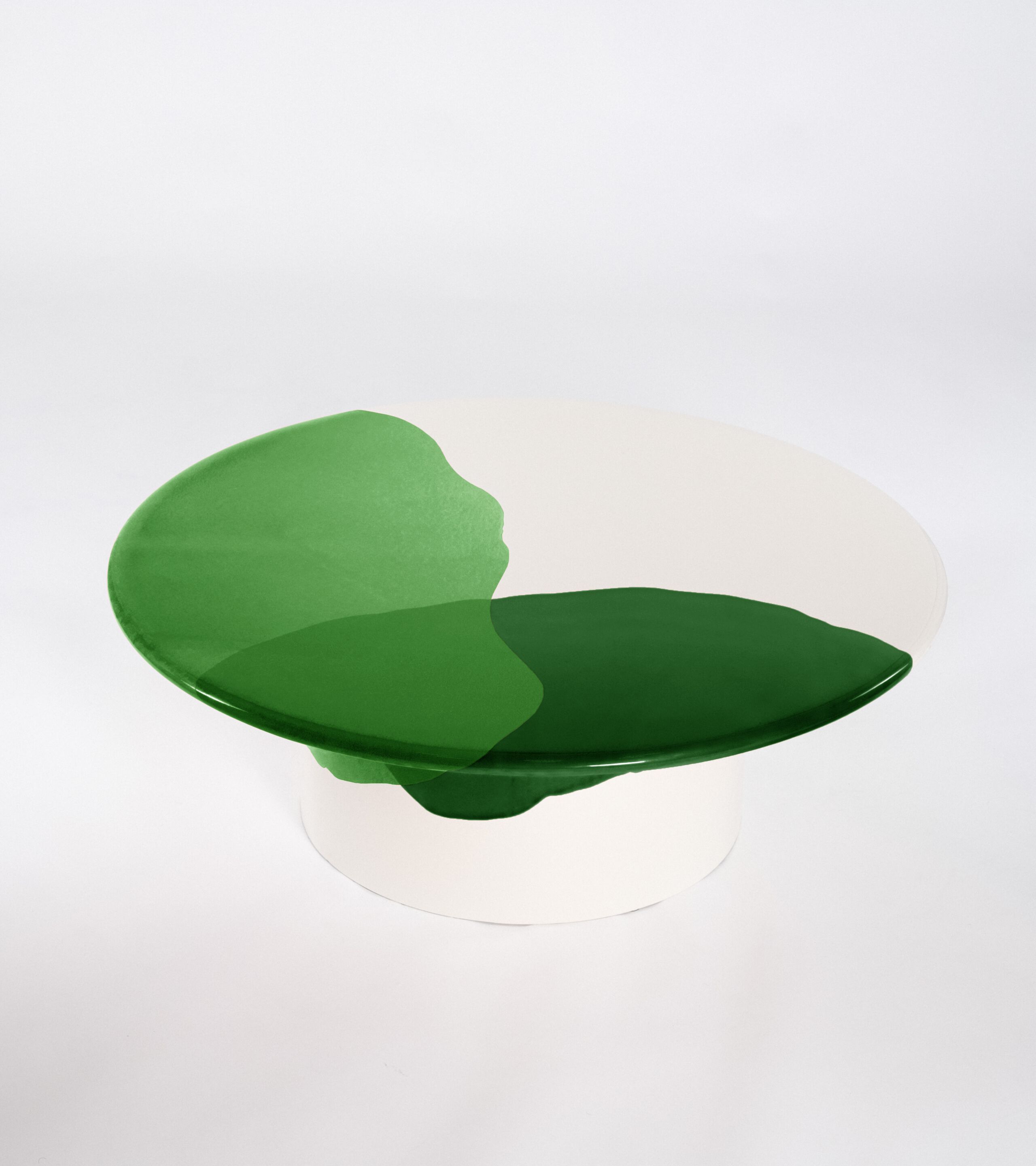 Круглый журнальный столик из эмалированной стали Patrick Jouin Edition Drop ARCH-00042187 - Вид №11