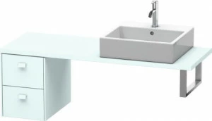 BR512500909 Шкафчик для компактной консоли Brioso #BR5125 320 x 480 мм Светло-голубой матовый декор