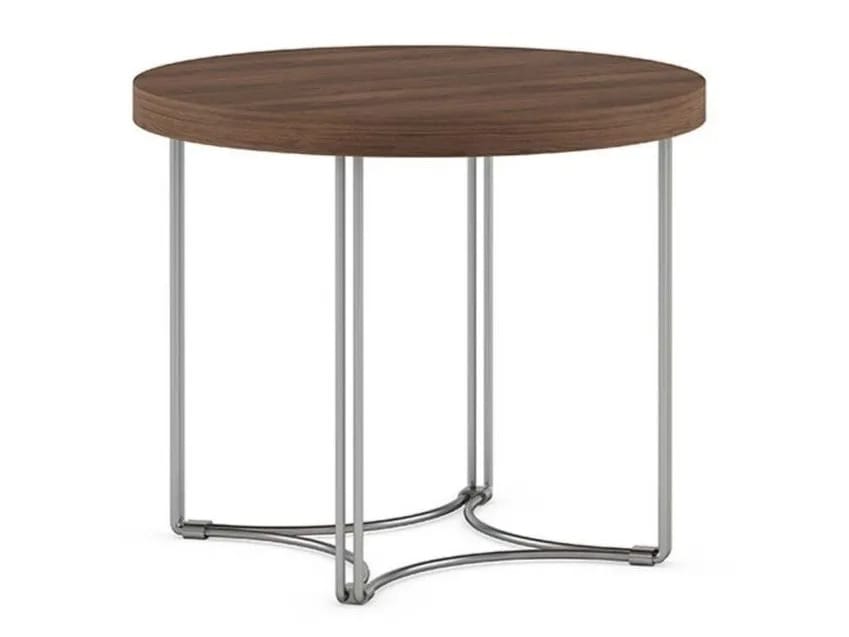 Круглый журнальный столик из шпона Ersa ALPAS ARCH-00015715