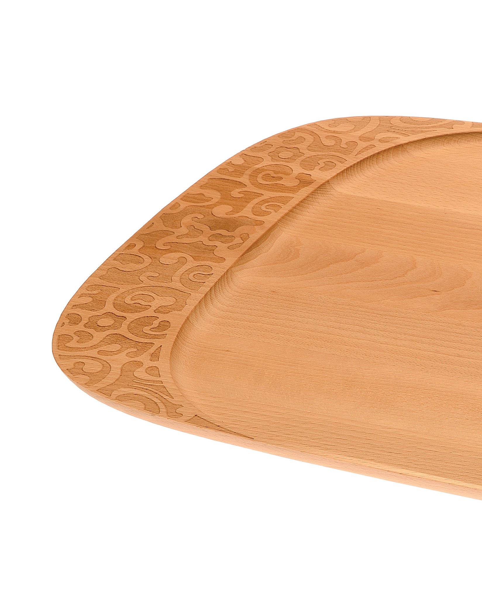 Поднос Alessi, обшитый деревом MW27 - Вид №1