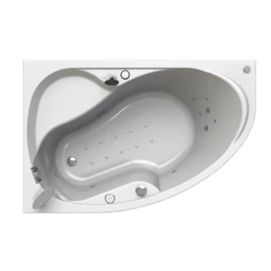 Гидромассаж "Спортивный Chrome" на ванну Амелия (двигатель 900 Вт, система "Turbo-pool", миниджет Релакс - 3 шт., джет Релакс - 9 шт.)