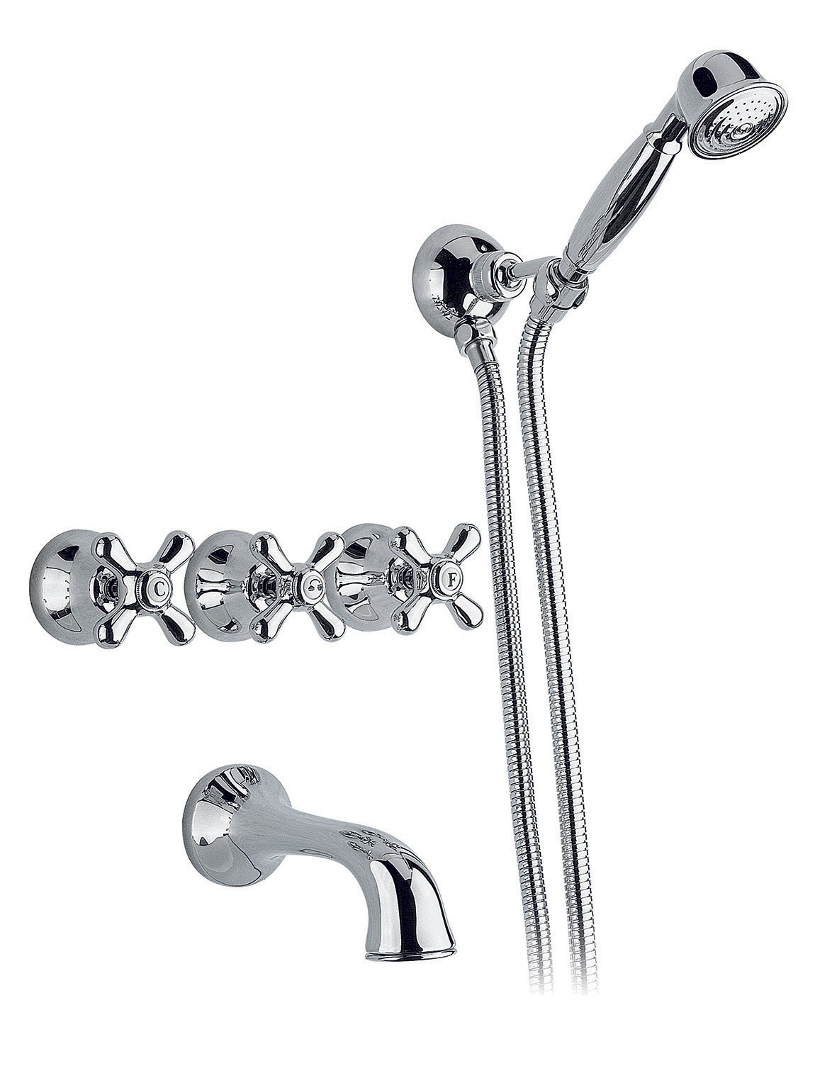 2503 Комплект ванны с центральным изливом «парус» Nicolazzi Series Nuova Brenta 