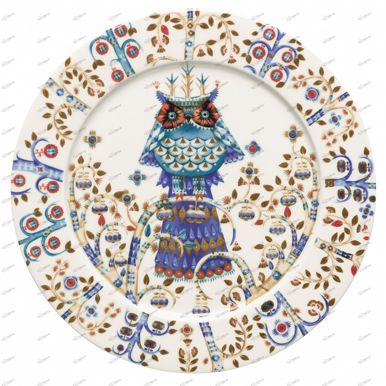 Тарелка "Taika" LE-VILLAGE СОВРЕМЕННЫЙ 221926 Разноцветный 