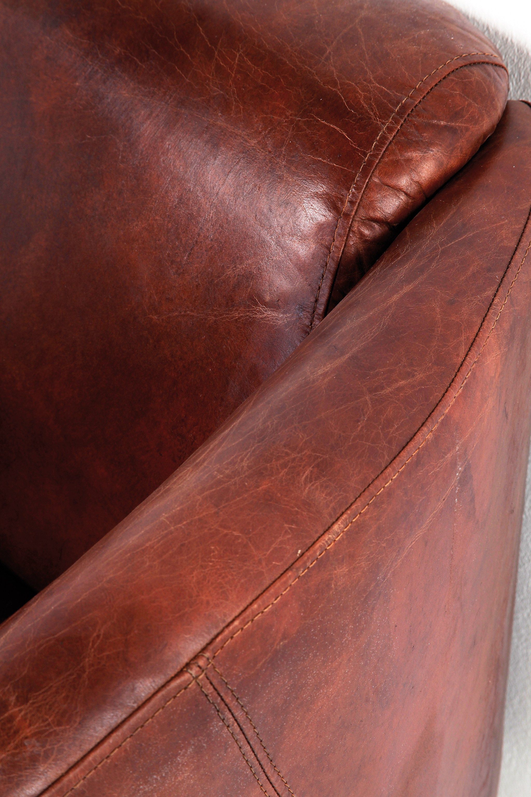 2-местный кожаный диван KARE Design Cigar Lounge ARCH-00031396 - Вид №5