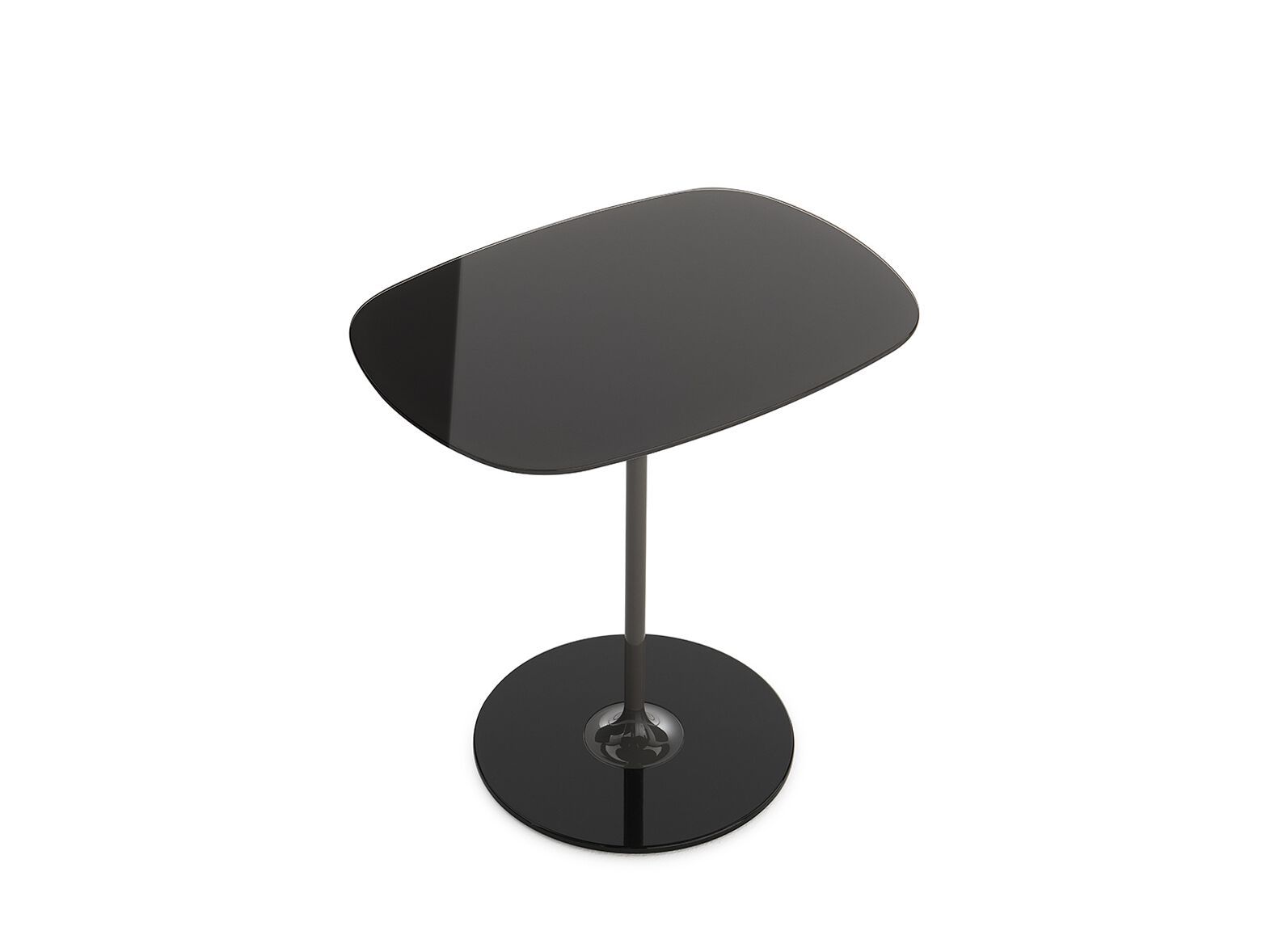 Прямоугольный журнальный столик с хрустальной столешницей и стальным основанием Kartell Тьерри ARCH-00090460 - Вид №32