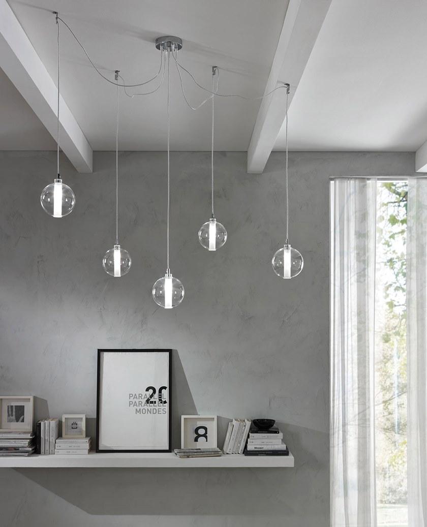 Cangini & Tucci Подвесной светильник из металлизированного боросиликатного стекла Eclisse 1293.5l - Вид №2