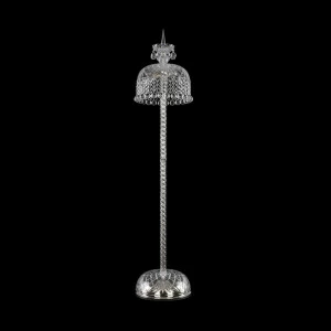 Торшер хрустальный на 5 ламп 145х30 см нежно-золотой Bohemia Ivele 14781T4/30-145 G Balls BOHEMIA IVELE ЭЛИТНЫЕ 00-3889493 Золото;прозрачный