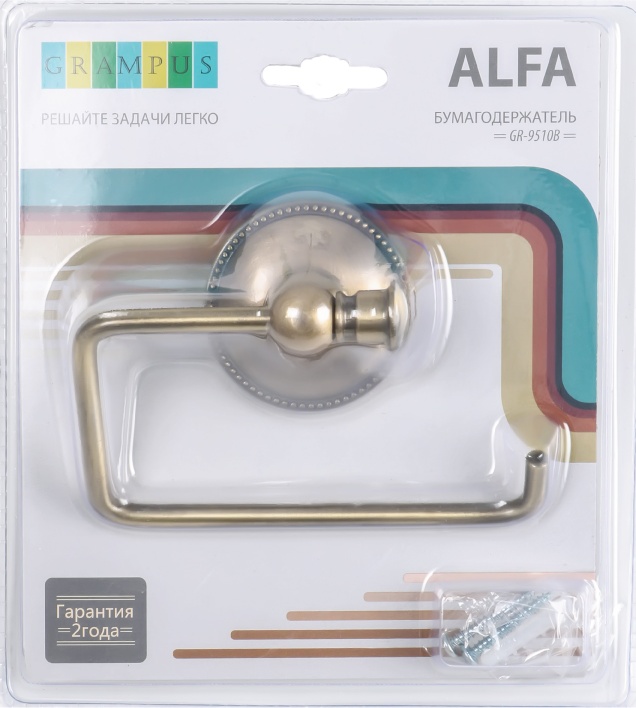 9510B Бумагодержатель без крышки GR- GRAMPUS ALFA - Вид №1