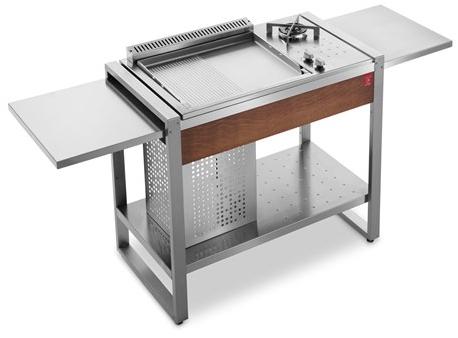 PLA.NET Outdoor Cooking Мобильная летняя кухня с газовым барбекю Oasi sun-id-1395642 - Вид №13