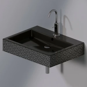 L267401P Подвесная раковина настенная прямоугольная A. e T. Italia Tank черная