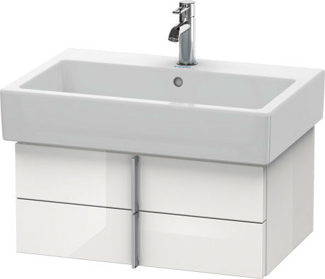 VE620500707 Vero Тумбочка подвесная Бетонно-серый матовый декор Duravit - Вид №2