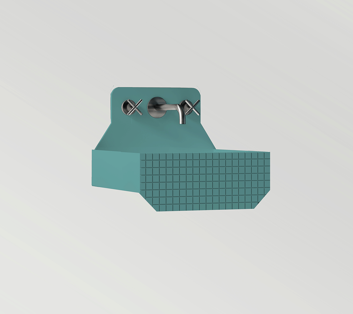 com_EXLAVFRIEZE1HC/3030 Подвесная раковина настенная прямоугольная Ex.T Frieze