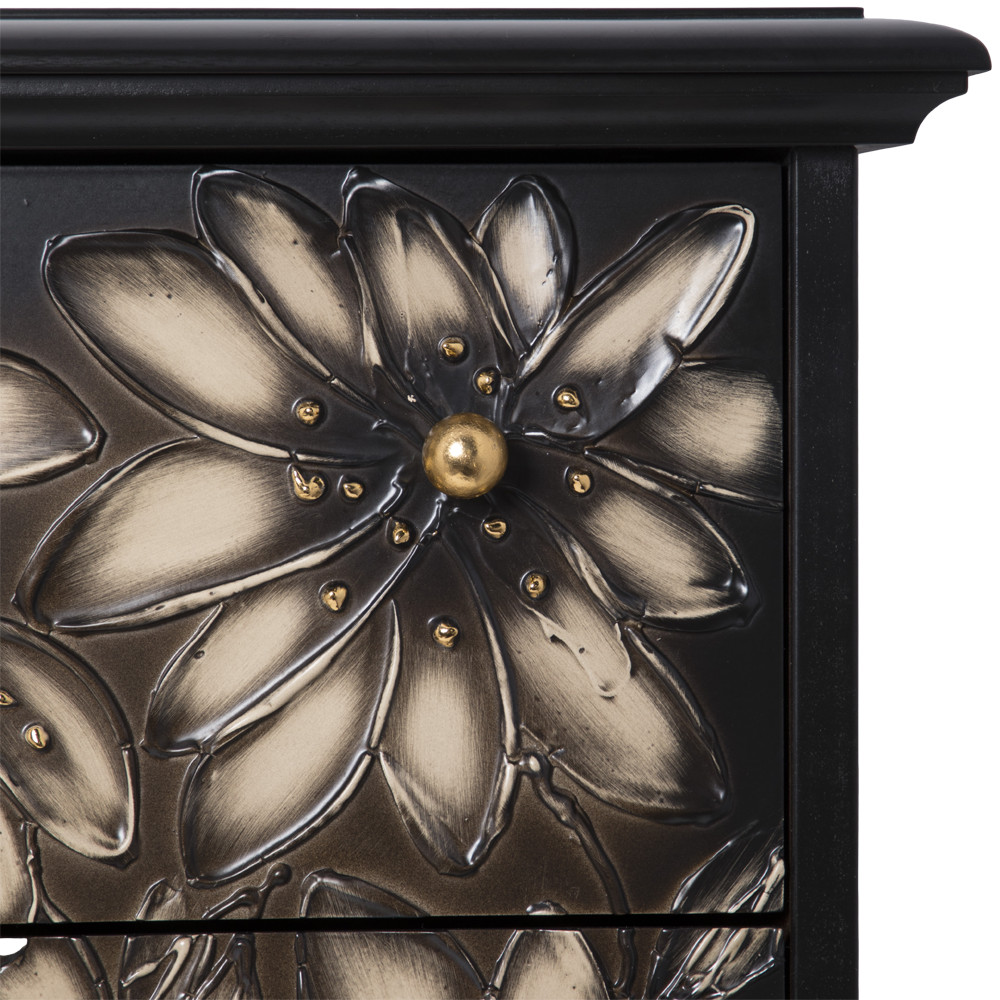 11620 Тумба для обуви Терра-3 (с 3-мя ящиками) Каштан Амбер BOGACHO 4627196590335 - Вид №4