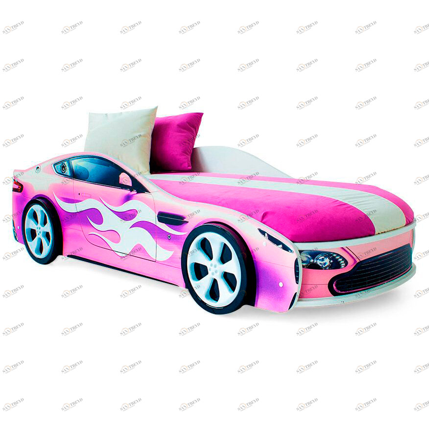 Цветной чехол для матраса "Бондмобиль" розовый БЕЛЬМАРКО  326911 Розовый Santreyd 