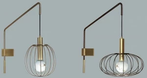 Borzalino Настенный светильник из металла Lira