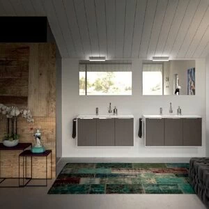 MANHATTAN 14 Комплект мебели cm 107,4+107,4 Berloni Bagno