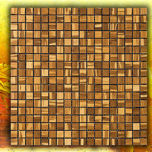 МОЗАИКА ИЗ БАМБУКА BM-07-15 NATURAL BAMBOO BM0715