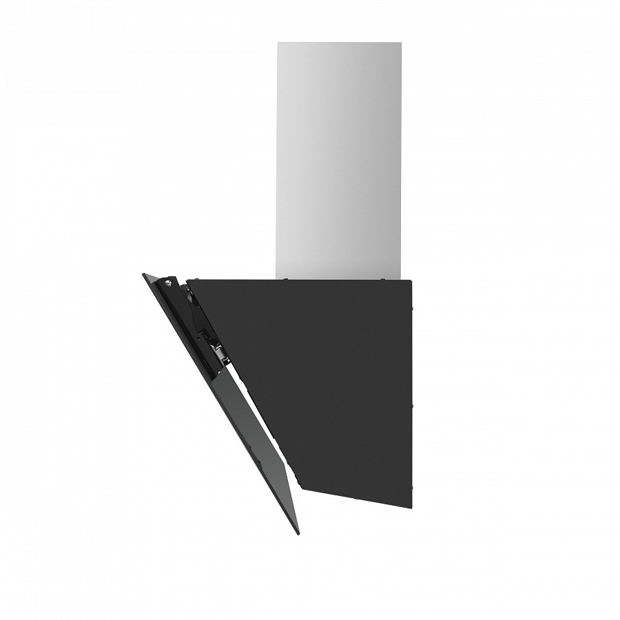 TOPAZ 60 Glass Black Вытяжка topaz 60 черное стекло/ тип:наклонная, сенсорное управление, 650м3, площадь кухни до 20м2, 3 скорости, светодиодное освещение, в опции: угольный фильтр cf103t, черное стекло Maunfeld Santreyd  - Вид №5