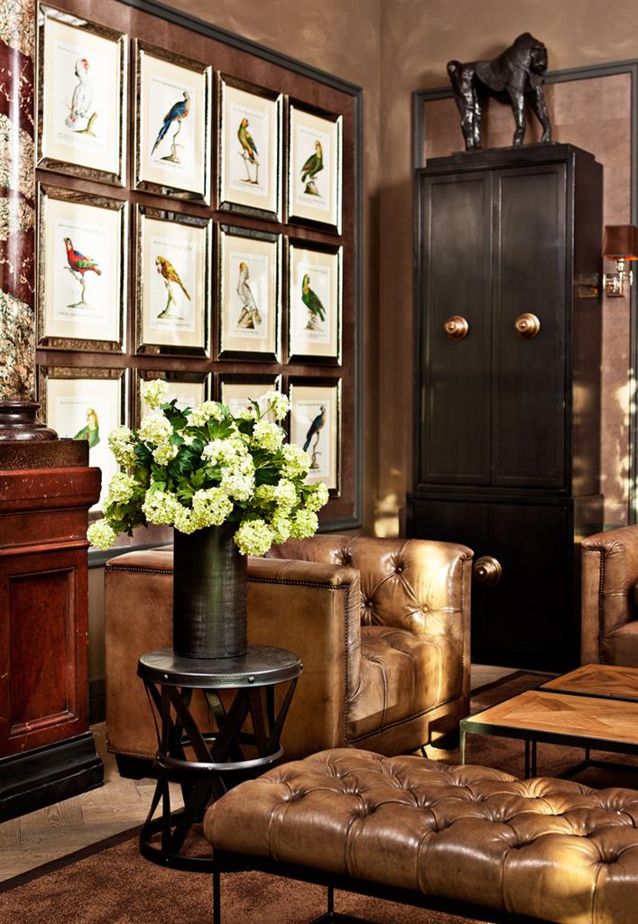 Скамейка York от Eichholtz EICHHOLTZ ДИЗАЙНЕРСКИЕ, EICHHOLTZ 060435 Коричневый  - Вид №5