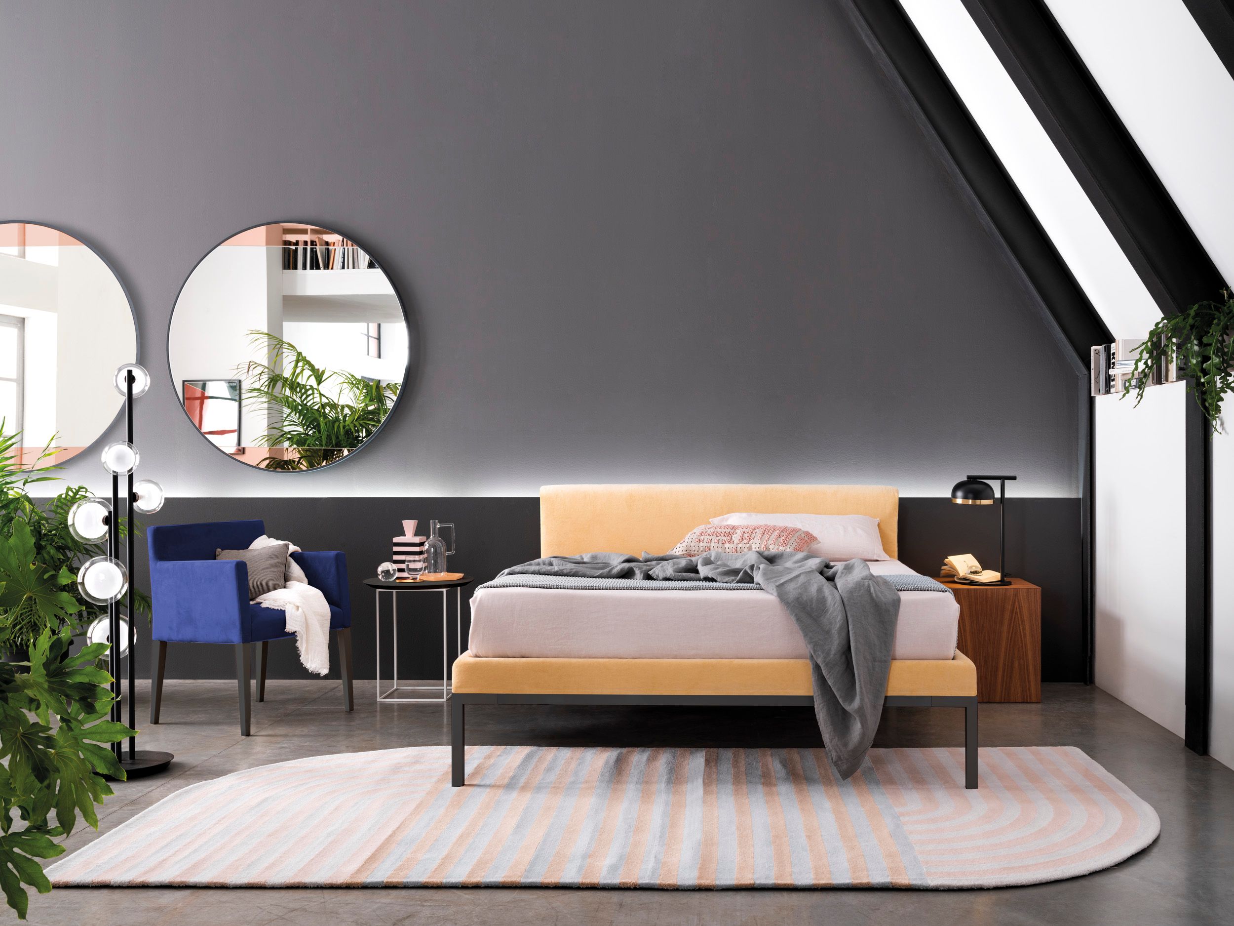 Съемная кровать с мягким изголовьем Frauflex Degrise ARCH-00079903 - Вид №5